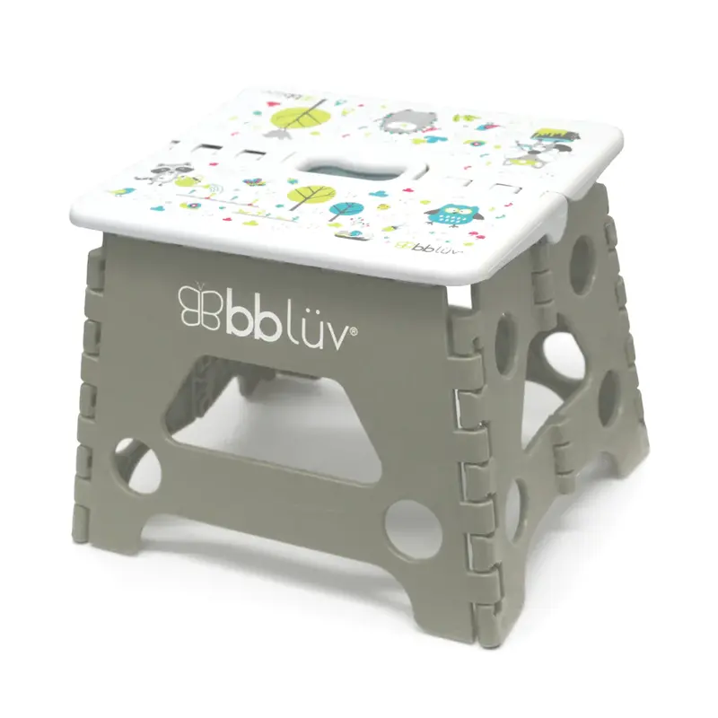 Bblüv - Stëp - Tabouret pliable - Gris