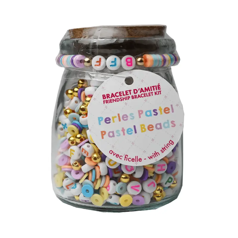 Bocal Perles pastel
