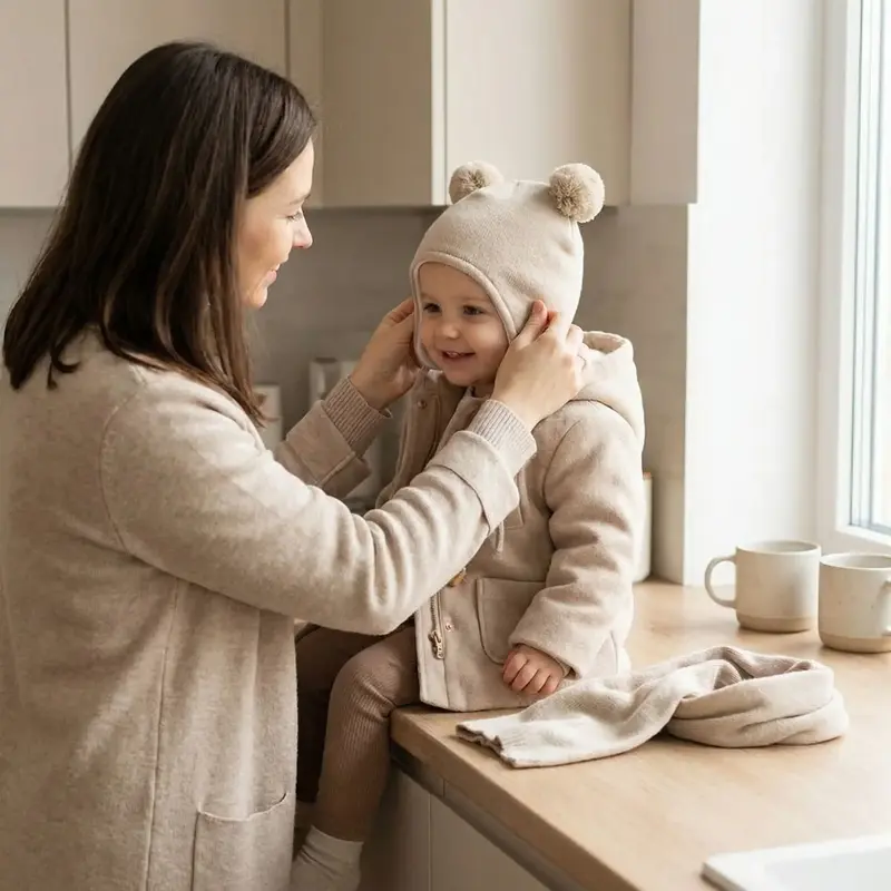 Bonnet bébé fille | Élyne