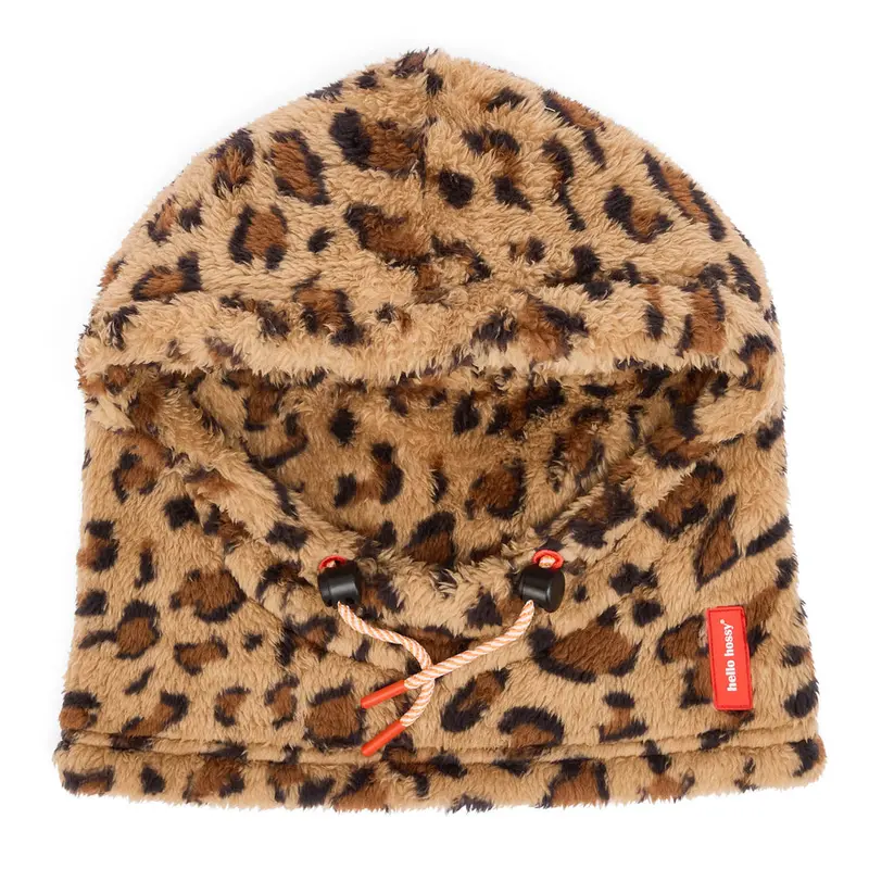 Cagoule Warmy Léopard