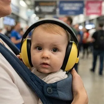 Casque anti bruit bébé | Bébé Bulle