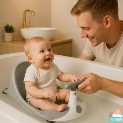 CHAISE POUR BAIN BEBE | SoftSplash™