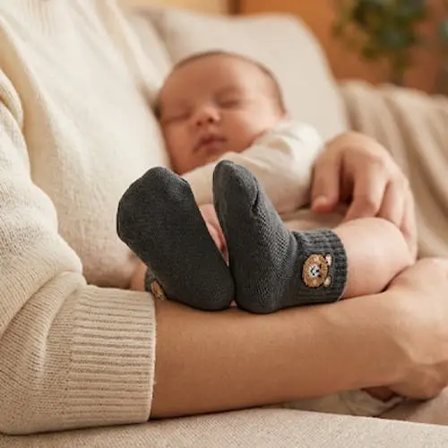 CHAUSSETTE BEBE | patte d'ours