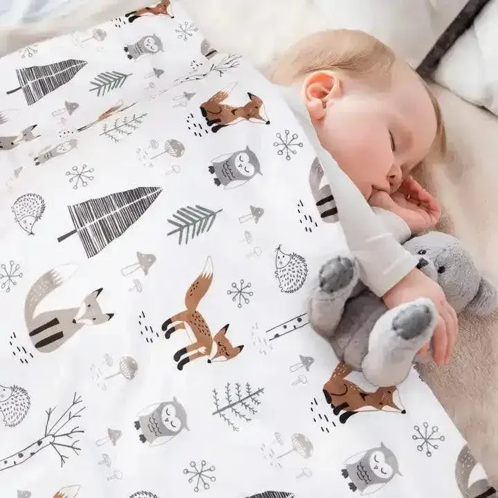 Couverture bébé grise