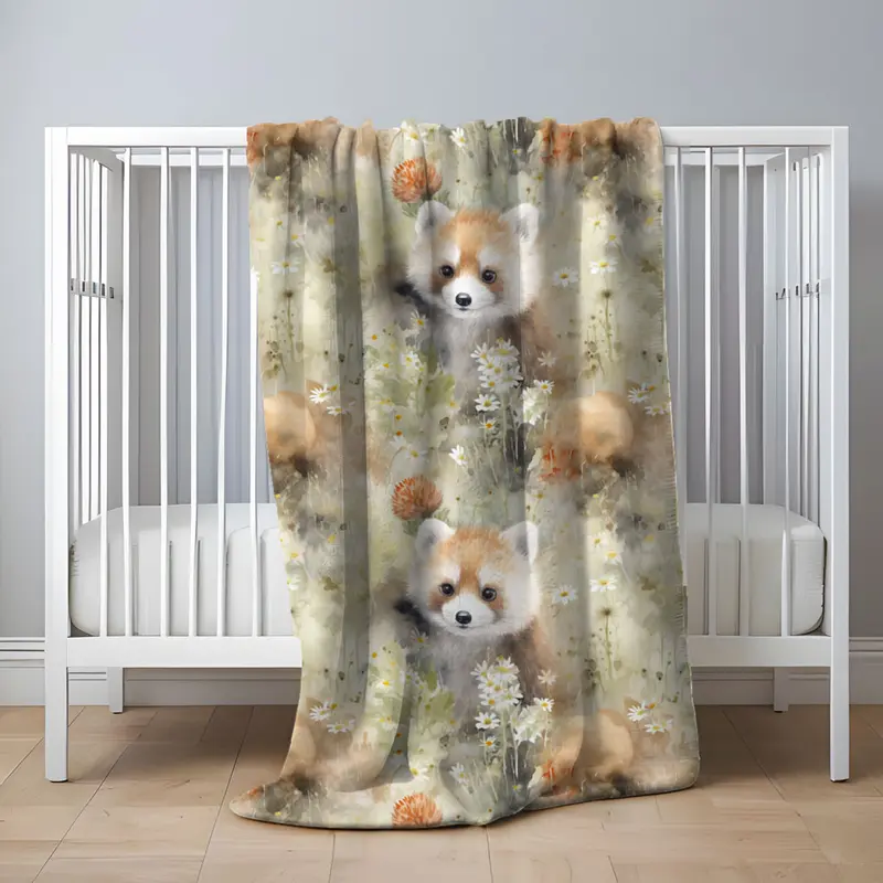 Doudous - Bébé panda roux