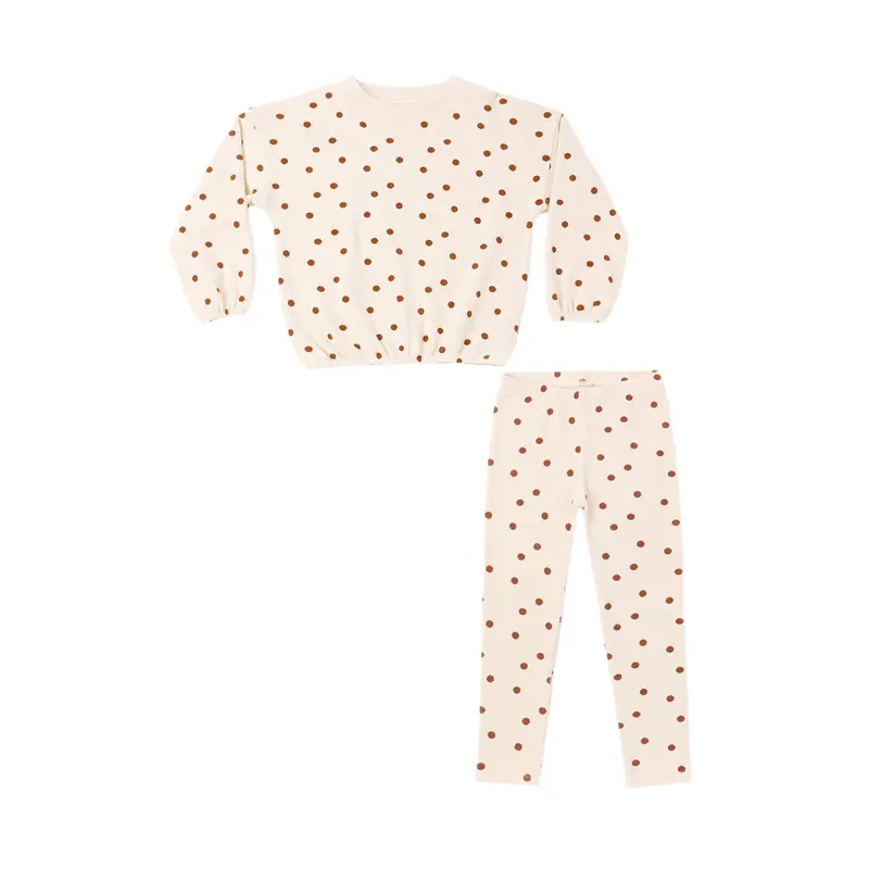 Ensemble tricot | Spongey - Ruby dot