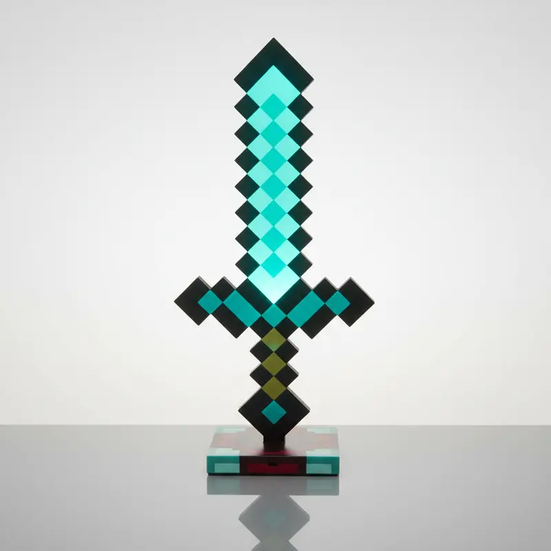 Épée Minecraft Lumineuse
