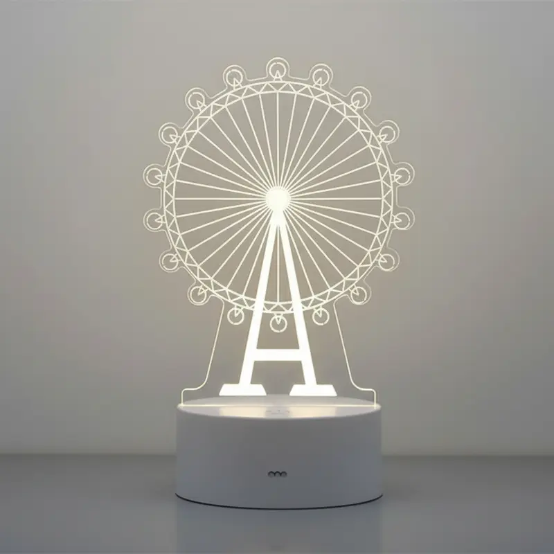 Lampe 3D Grande Roue