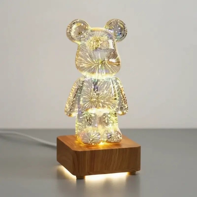 Lampe De Chevet Ourson 3D
