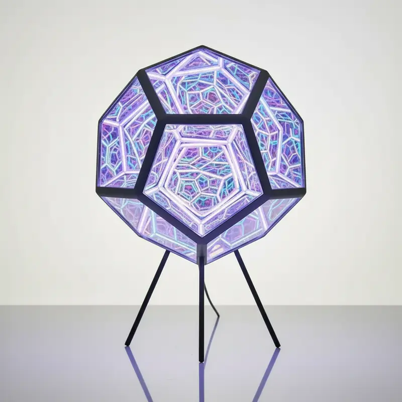 Lampe Infini Dodécaèdre