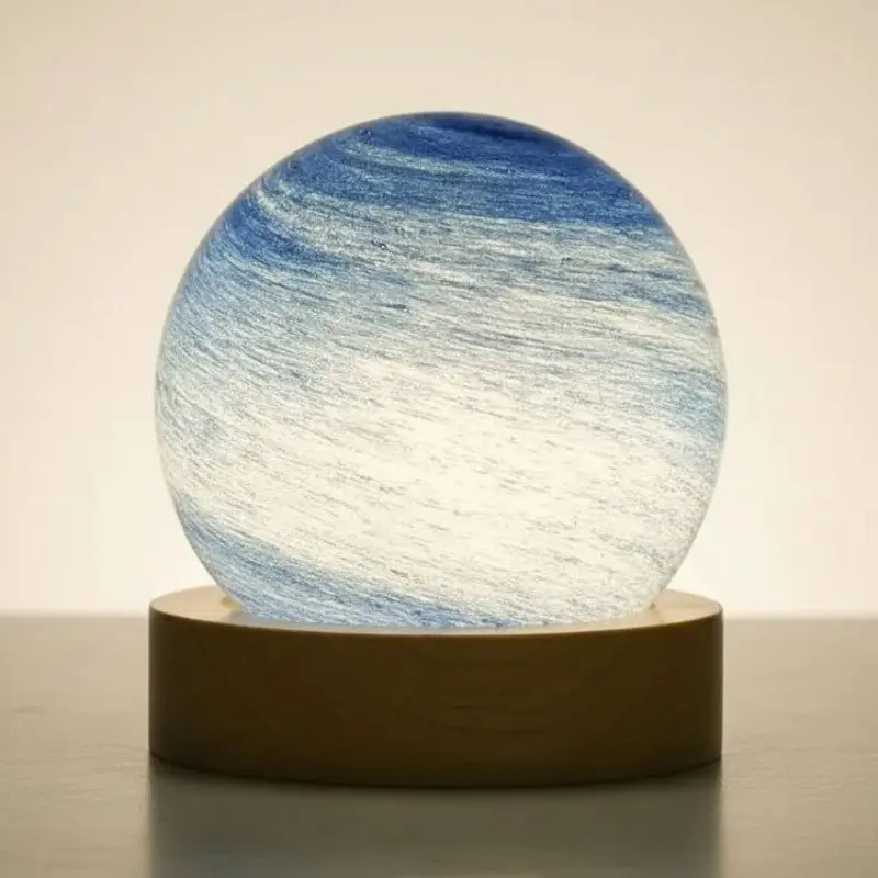 Lampe Planète 3D LED