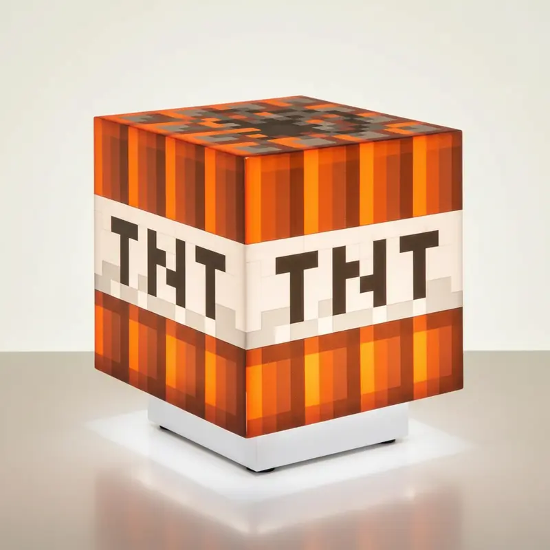 Lampe TNT Minecraft