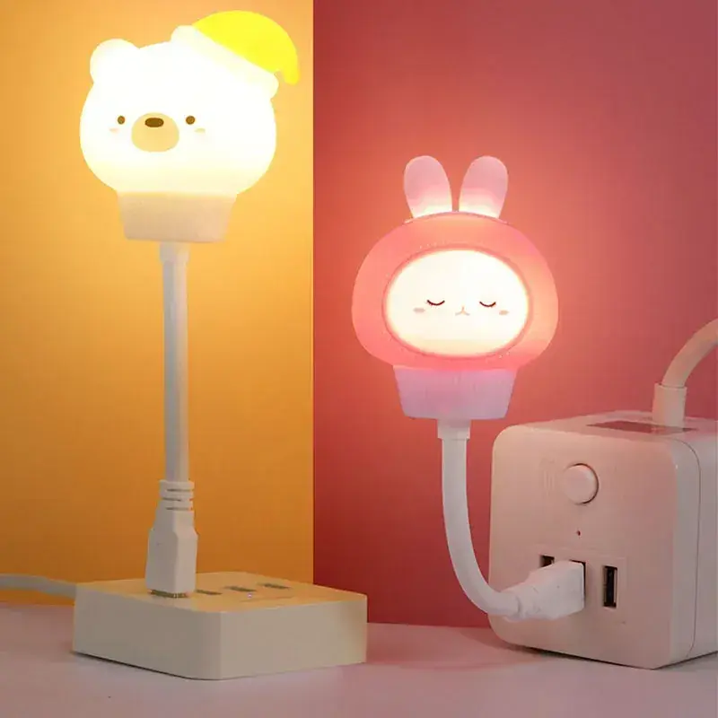 Mini Veilleuse USB Ours