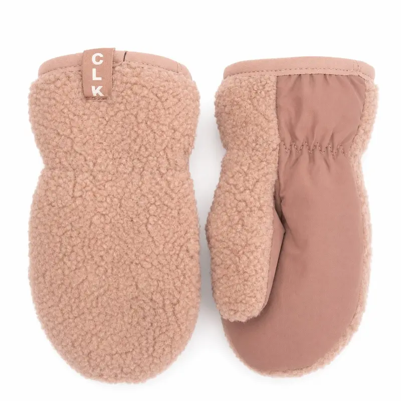 Mitaines en molleton - Rose - Calikids