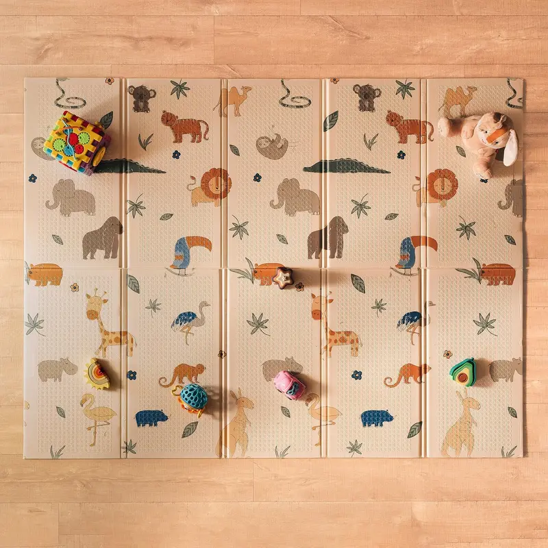 Nuby - Tapis d'éveil réversible