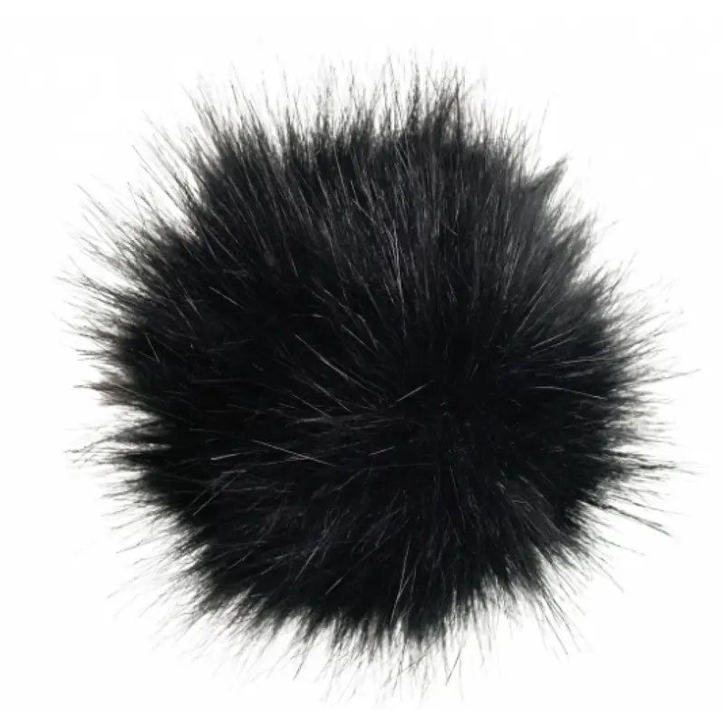 Pompon végane Noir