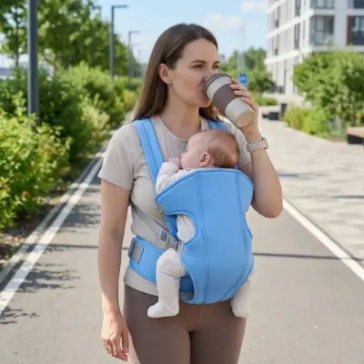 Porte Bébé | Ergonomique 2 Positions