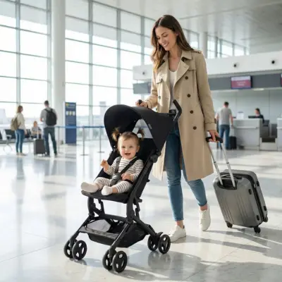 Poussette Canne | Ultra-Compacte