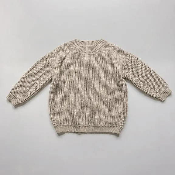 Pull oversized chunky - Oatmeal