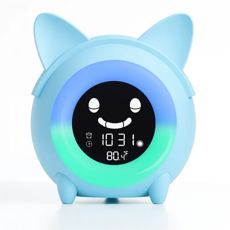 Réveil Veilleuse Chat