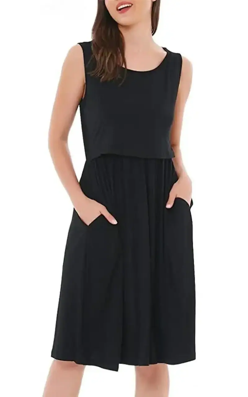 Robe Noire Allaitement