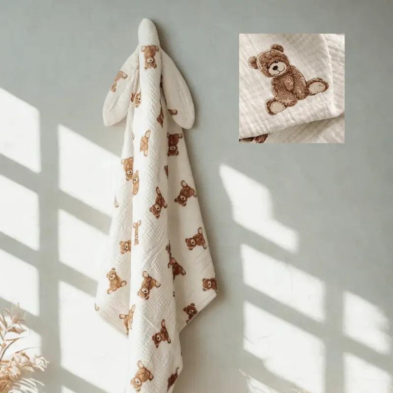Serviette de bain Oursons