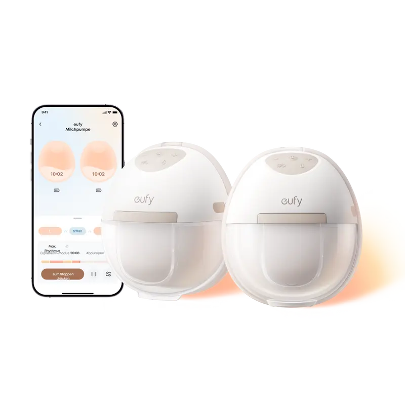 Tire-lait portable chauffant eufy E20