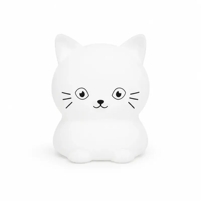 Veilleuse Chat Télécommande