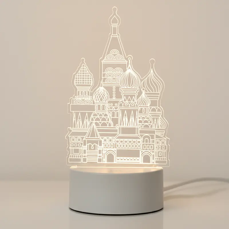 Veilleuse Coran Château 3D